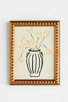 Parrot Tulips a Vase Wall Art