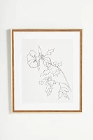 Rose of Sharon Flower Wall Art