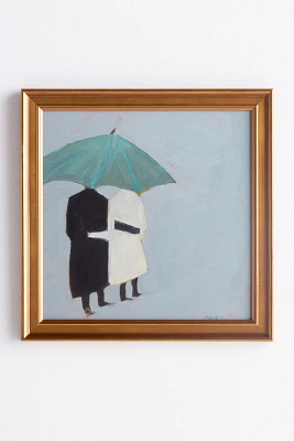 Umbrella Couple 2 Wall Art