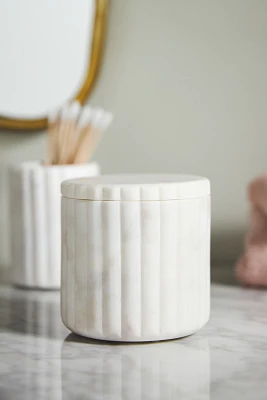 Malou Stone Bath Canister