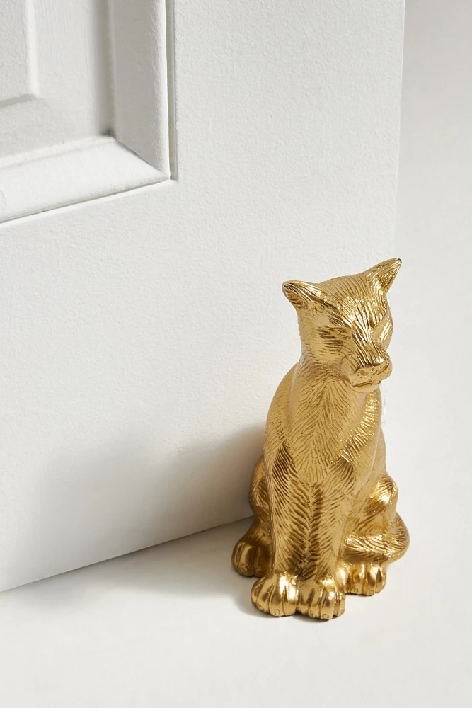 Leopard Doorstop