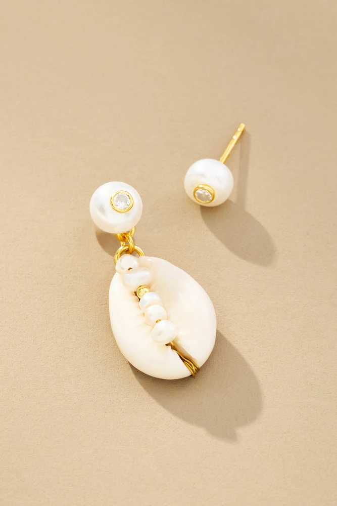 Maison Irem Alys Shell Earrings