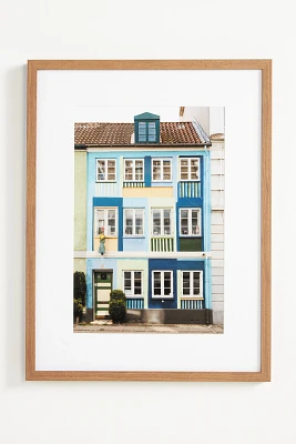 Colorblocking Architecture in Copenhagen Wall Art