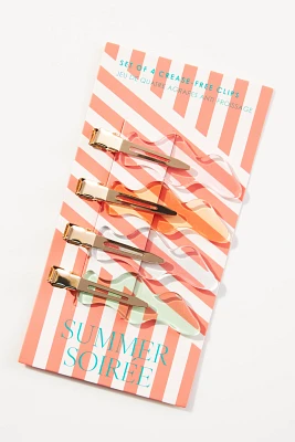 Summer Soiree Crease-Free Clips, Set of 4