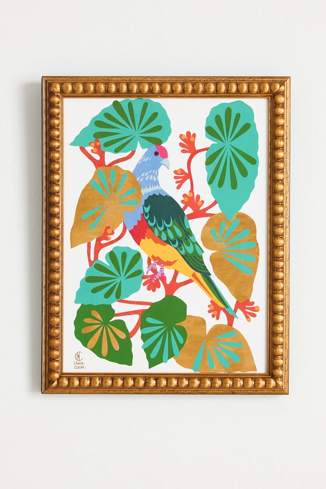 Rainbow Pigeon Wall Art