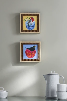 Bird Bowl Wall Art