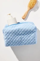 Quilted Terry Cosmetic Bag