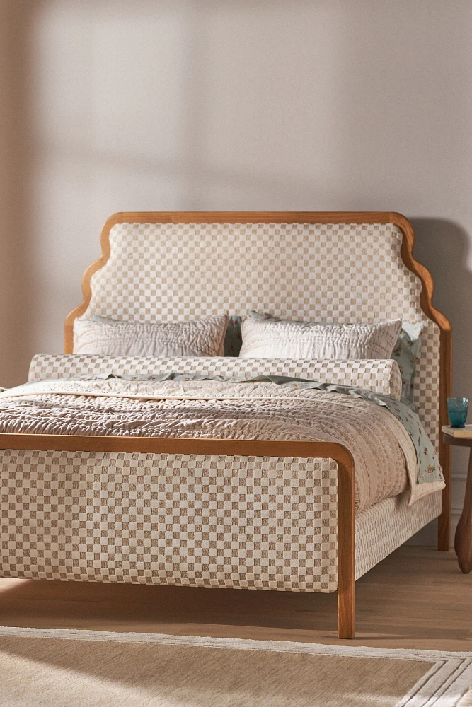 
Pim Carmine Jacquard Bed