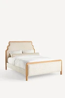 
Pim Carmine Jacquard Bed