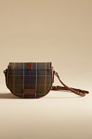 Barbour Katrine Tartan Leather Saddle Bag