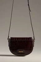 Barbour Eilein Leather Saddle Bag