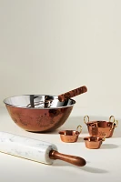 Foliage Copper-Plated Stainless Steel Pitcher