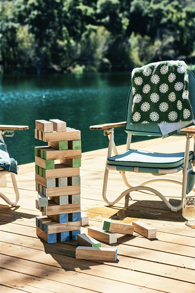 Wooden Mega Jumbling Tower