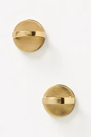 Yuna Brass Kitchen Knobs, Set of 2