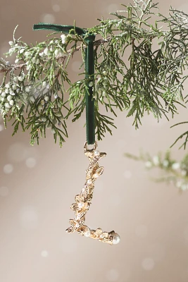 Aurelia Gold Monogram Ornament