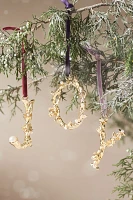 Aurelia Gold Monogram Ornament