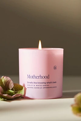 Anecdote Motherhood Glass Candle