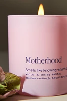 Anecdote Motherhood Glass Candle