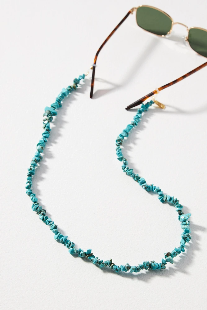 Talis Chains Turquoise Chip Stone Sunglasses Chain