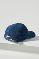 Clare V. Denim Ciao Baseball Hat 