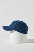 Clare V. Denim Ciao Baseball Hat 