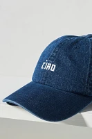 Clare V. Denim Ciao Baseball Hat 