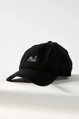 Clare V. Corduroy Oui Baseball Cap