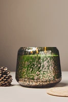 By Anthropologie Woody Fresh Balsam & Cedarwood Glass Jar Candle