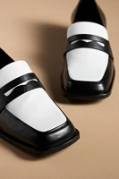 Vicenza Square-Toe Loafers