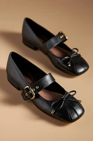 By Anthropologie Buckle Ballet Flats