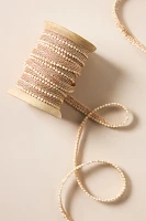 Rose Gold Beaded Ribbon