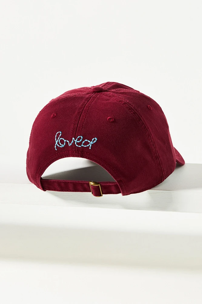 Kerri Rosenthal Heart Baseball Cap