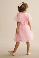 Gió Bespoke Madeleine Bea A-Line Beaded Tulle Flower Girl Dress