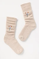 By Anthropologie Ribbed Icon Socks