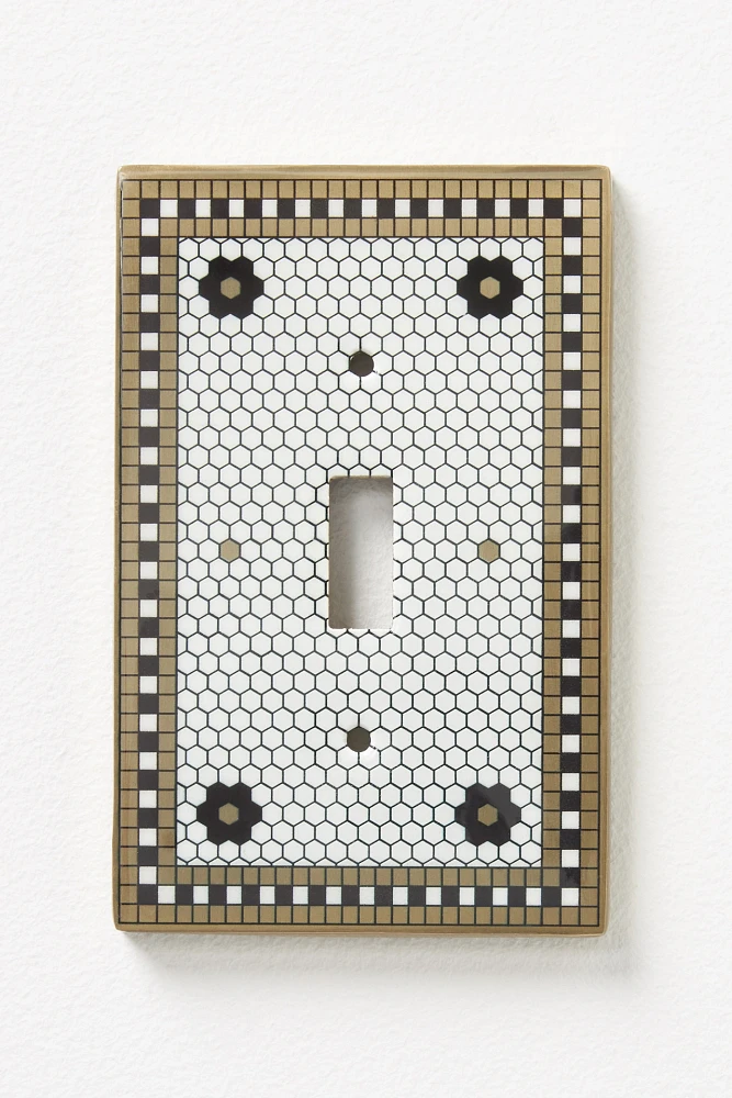 The Bistro Tile Switch Plate
