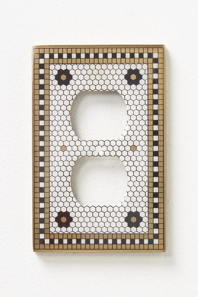 The Bistro Tile Switch Plate