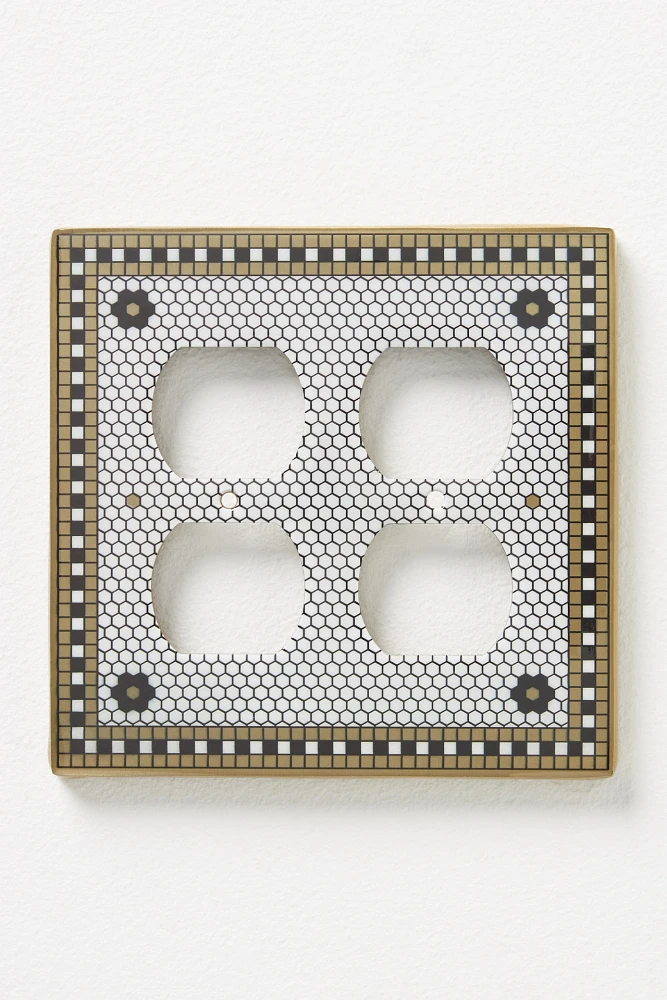 The Bistro Tile Switch Plate