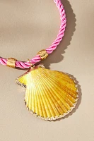 Logan Tay Shell Pendant Necklace