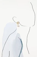 Shashi Fiorina Pearl Earrings