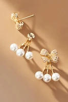 Shashi Bow Jacket Earrings