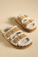 Ash Uma Faux-Shearling Sandals