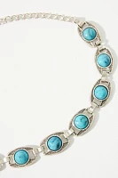 Streets Ahead Turquoise Chain Belt