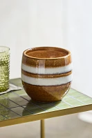 Saffron Banded Egg Pot