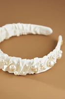 Lele Sadoughi Mixed Pearl Headband 