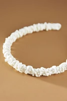 Lele Sadoughi Mixed Pearl Thin Headband