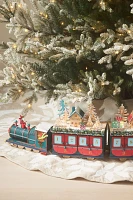 Light-Up Wooden Train Advent Calendar