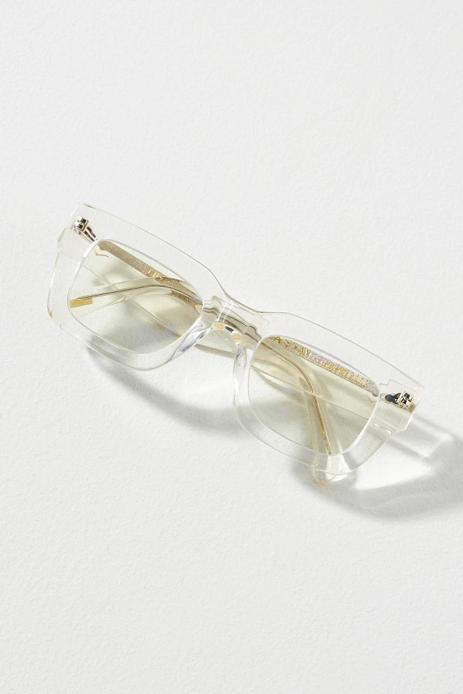 I-SEA Lila Clear Gold Wire Readers