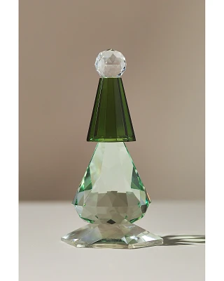 Cut Glass Holiday Tree