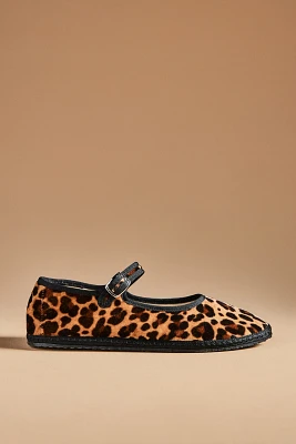 ViBi VENEZiA Cheetah Mary Jane Flats