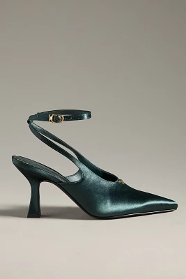 Circus NY by Sam Edelman Tara Slingback Ankle Wrap Heels
